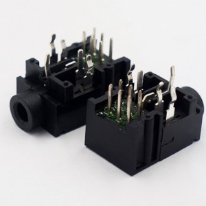 PJ-317A 3.5mm DIP right angle audio jack