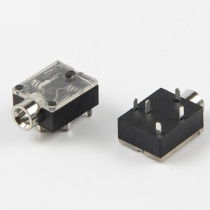 PJ-324 3.5mm Audio socket 5pin right angle DIP type