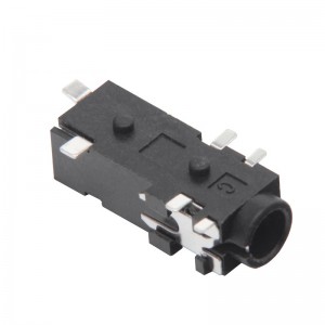 PJ-328B 3.5mm SMT right angle audio jack SJ2-3582X-SMT Series