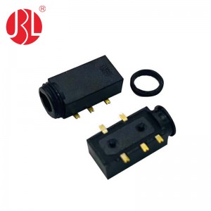 PJ-35080 3.5mm SMT right angle audio jack