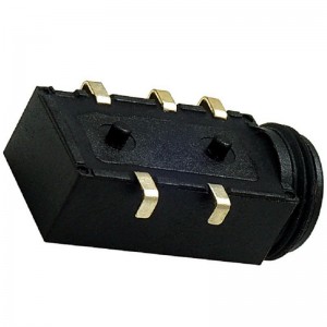 PJ-35080B 3.5mm SMT right angle audio jack