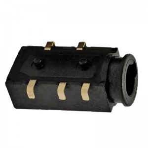 PJ-35080B 3.5mm SMT right angle audio jack