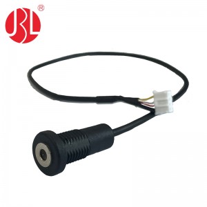 PJ-35380 Threaded Panel Mount Audio Jack Cable