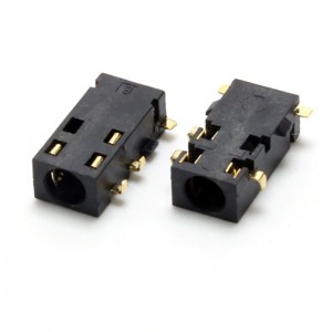 PJ-381CN 3.5mm SMT right angle audio jack