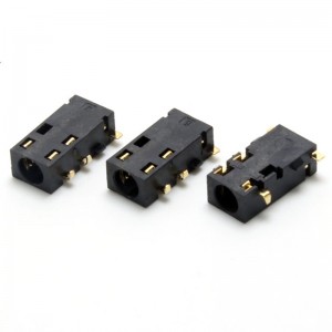 PJ-381CN 3.5mm SMT right angle audio jack