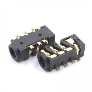 PJ-392 3.5mm SMT right angle audio jack