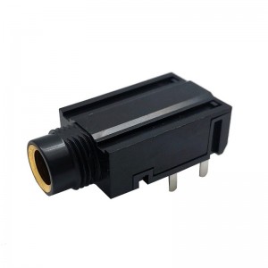 PJ-606A 6.35mm right angle audio jack SJ-63043F