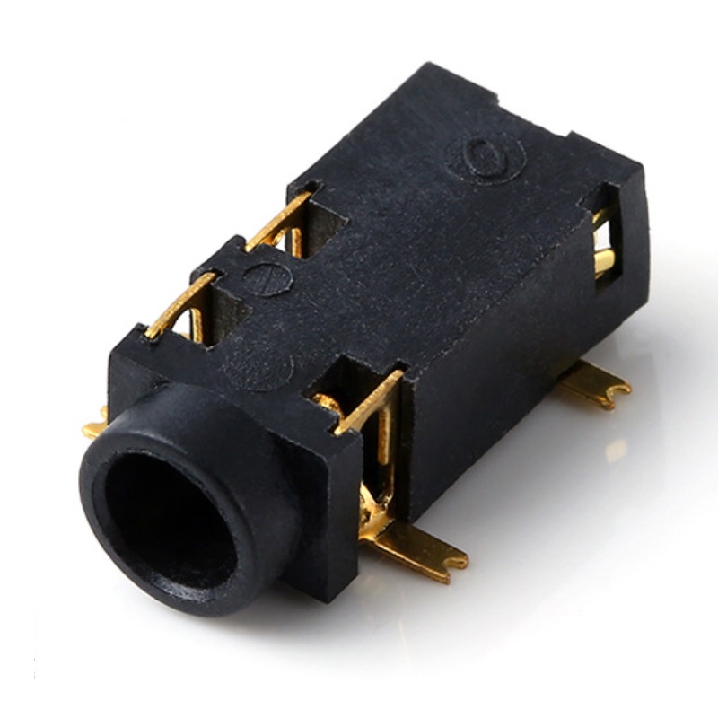PJ-327A 3,5 mm audio-aansluiting 5-pins haaks SMT-type