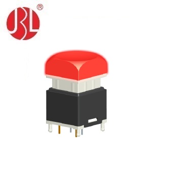 Interrupteur à bouton-poussoir PLC N1TRN BTW avec LED non verrouillable