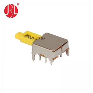 PS-22E02 Push Button Switch Through Hole right angle