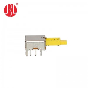 PS-22E02 Push Button Switch Through Hole right angle
