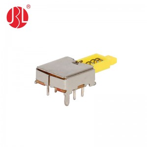 PS-22E02 Push Button Switch Through Hole right angle