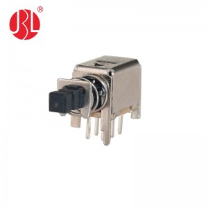 PS-22F02 Push Button Switch Through Hole right angle