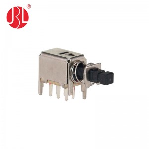 PS-22F02 Push Button Switch Through Hole right angle