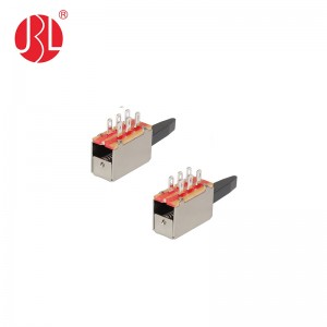 PS-22I48 Push Button Switch Through Hole right angle