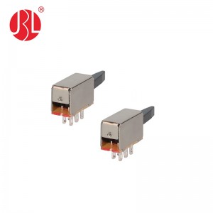 PS-22I48 Push Button Switch Through Hole right angle