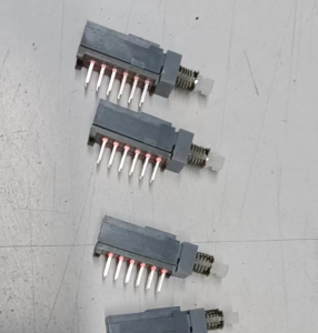 PS-42D09L Push Button Switch Through Hole right angle