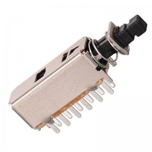 PS-42F08 Push Button Switch Through Hole right angle