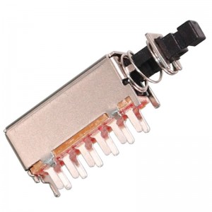 PS-42F08 Push Button Switch Through Hole right angle