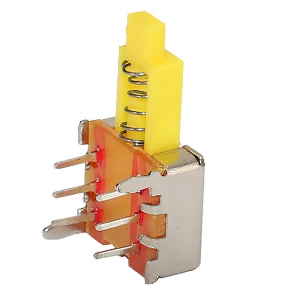 PS 22E02 Pushbutton switch 2P2T Non lock or Lock hot sell square