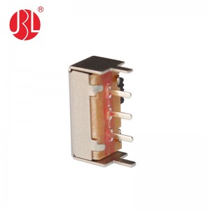 SK-12E12 right angle through hole 1P2T slide switch