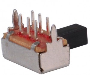 SK-22D20 right angle through hole 2P2T slide switch