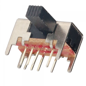 SK-23D05 right angle through hole 2P3T slide switch