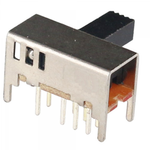 SK-23D25 right angle through hole 2P3T slide switch