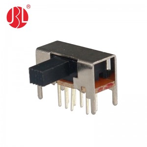 SK-23D25 right angle through hole 2P3T slide switch