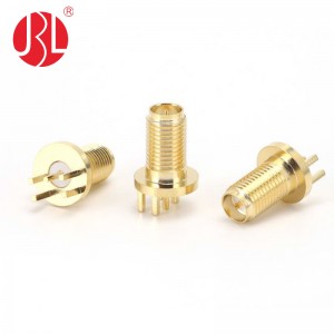 SMA-JE-347C-H16.5-1.6 RPSMA Jack Edge Mount