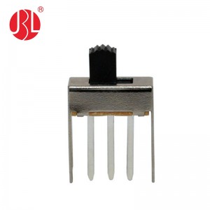 SS-12F25 vertical through hole 1P2T slide switch