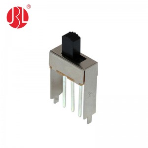 SS-12F25 vertical through hole 1P2T slide switch