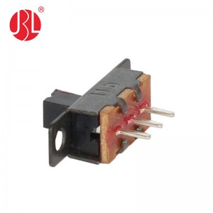 SS-12F30 vertical through hole 1P2T slide switch