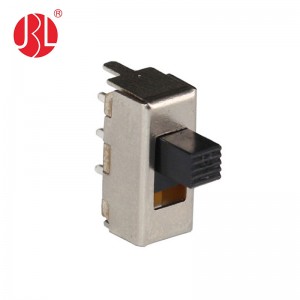 SS-12F45 vertical through hole 1P2T slide switch