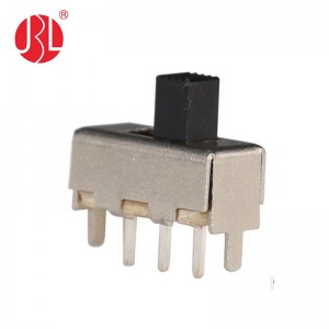 SS-12F45 vertical through hole 1P2T slide switch