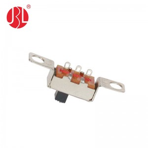 SS-12F48 vertical through hole SMT 1P2T slide switch