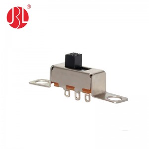 SS-12F48 vertical through hole SMT 1P2T slide switch