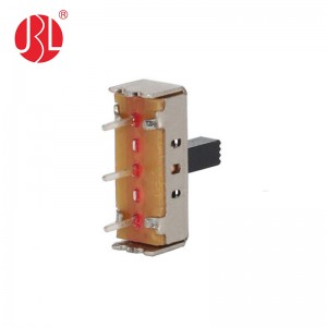 SS-12H01 vertical through hole 1P2T slide switch