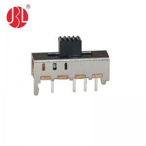 SS-13E05 vertical through hole 1P3T slide switch