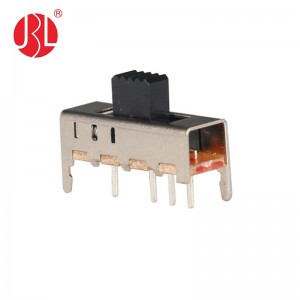 SS-13E05 vertical through hole 1P3T slide switch