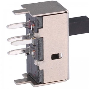 SS-13F03 vertical through hole 1P3T slide switch
