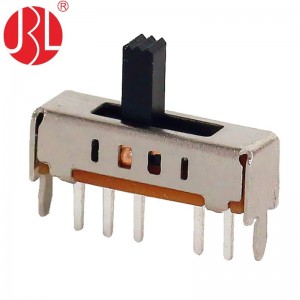 SS-14D02 SP4T Slide switch through hole vertical DIP type 01