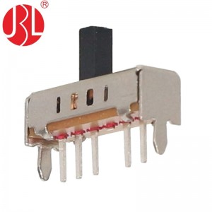 SS-14D02 SP4T Slide switch through hole vertical DIP type 01