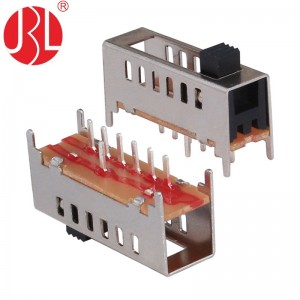 SS-16F03 SP6T Slide switch through hole vertical DIP type 01