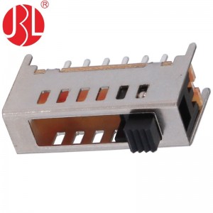 SS-16F03 SP6T Slide switch through hole vertical DIP type 01