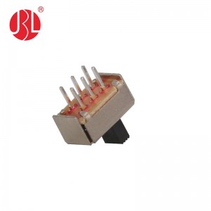 SS-22E11 vertical through hole 2P2T slide switch