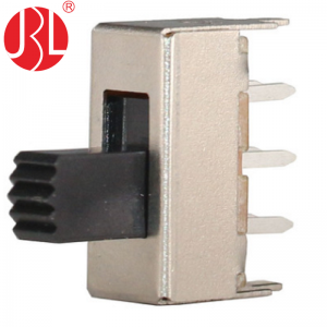 SS-22F08 vertical through hole 2P2T slide switch