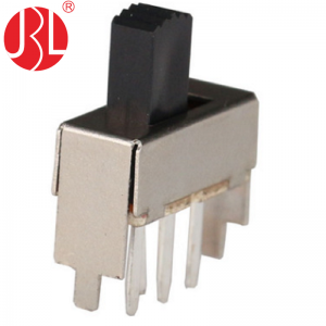 SS-22F12 vertical through hole 2P2T slide switch