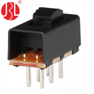 SS-22F15 vertical through hole 2P2T slide switch