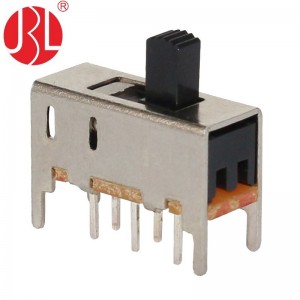 SS-22H05 vertical through hole 2P2T slide switch